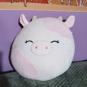 12" Pink Cow Squishmallow